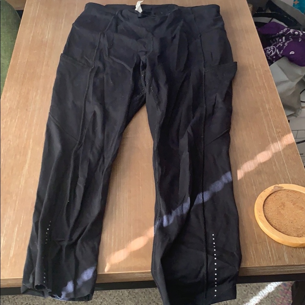 black leggings